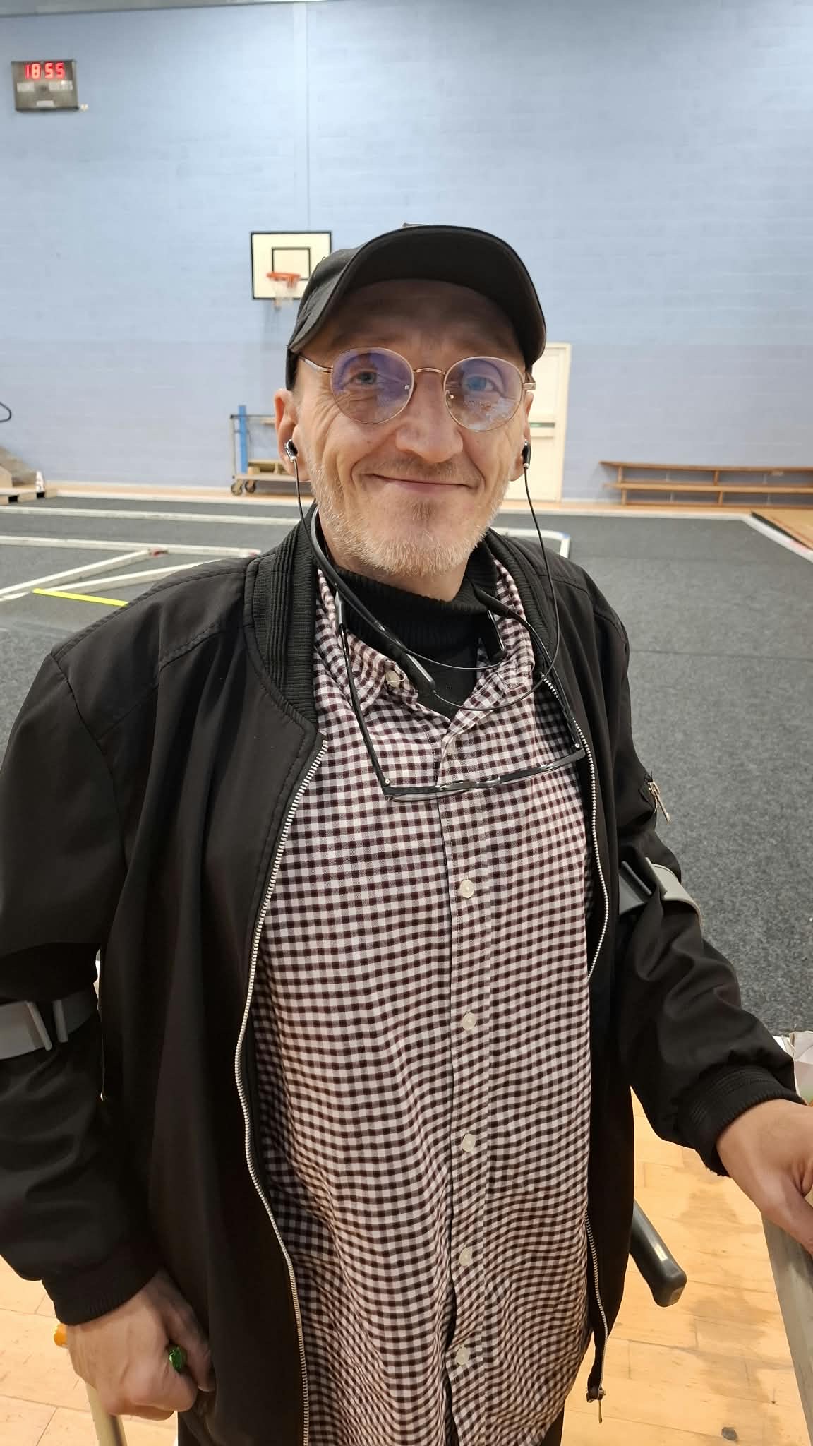 Darren Redmond at the club track