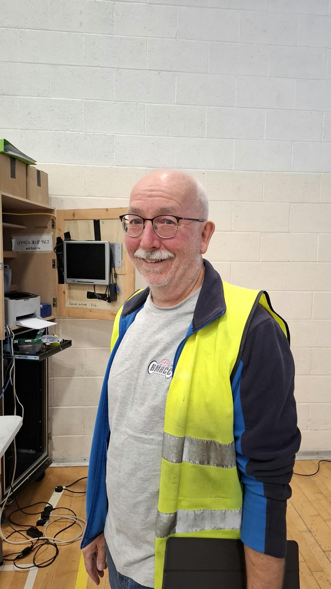 Paul Tonks at the club track